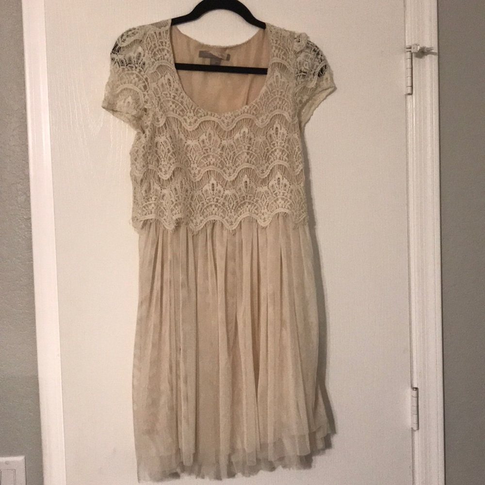 Lace and tulle dress